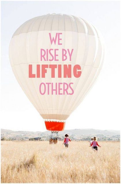we rise by lifting others at the sd food bank