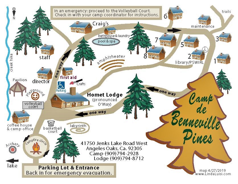 Camp de Beneville Pines